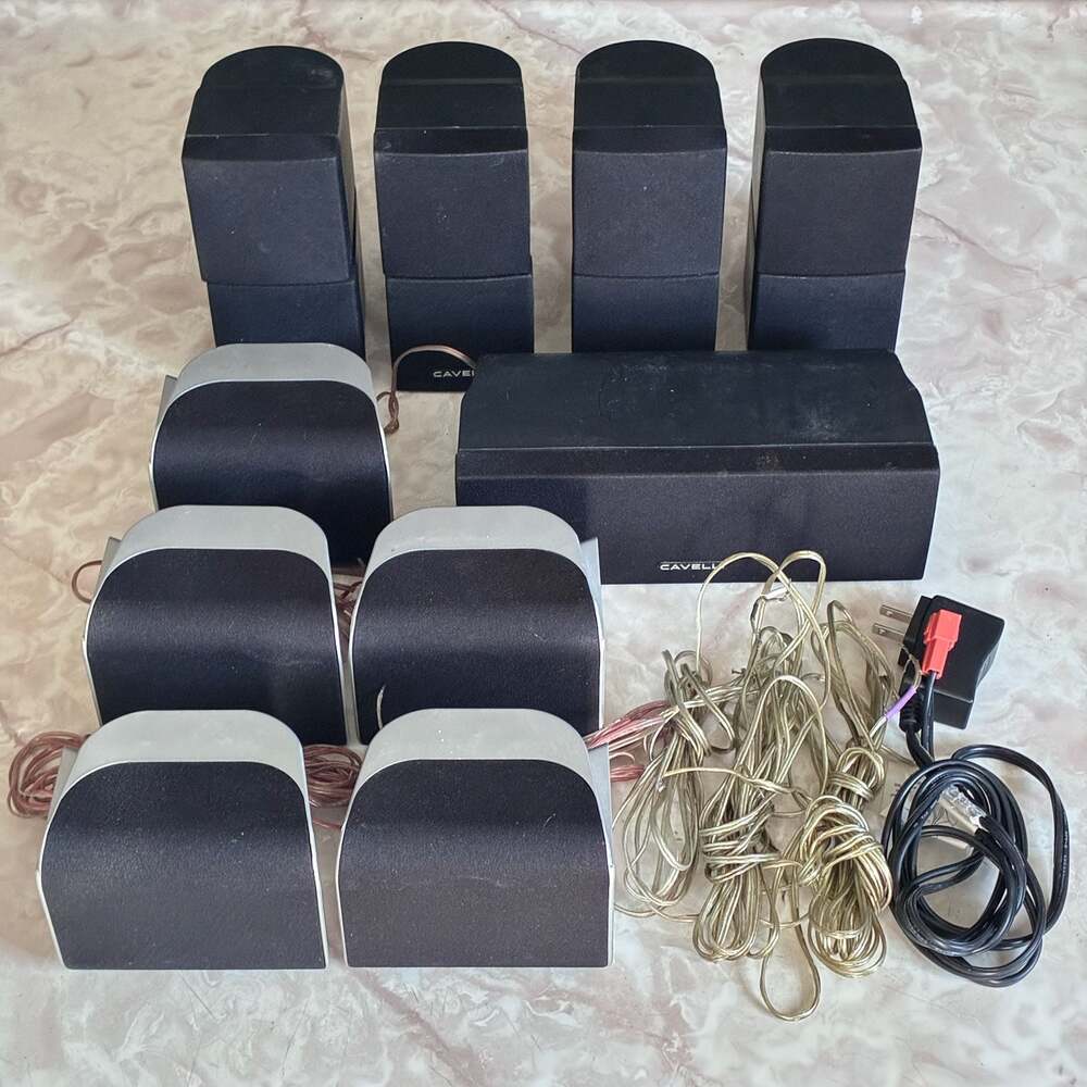 Cavelli 5.1 Channel Home Theater Surround Sound Speaker System Set